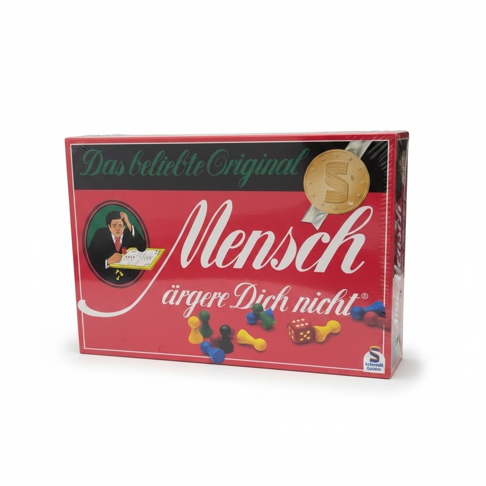 Schmidt Spiele Mensch argere Dich nicht Classic German Board Game Factory Sealed